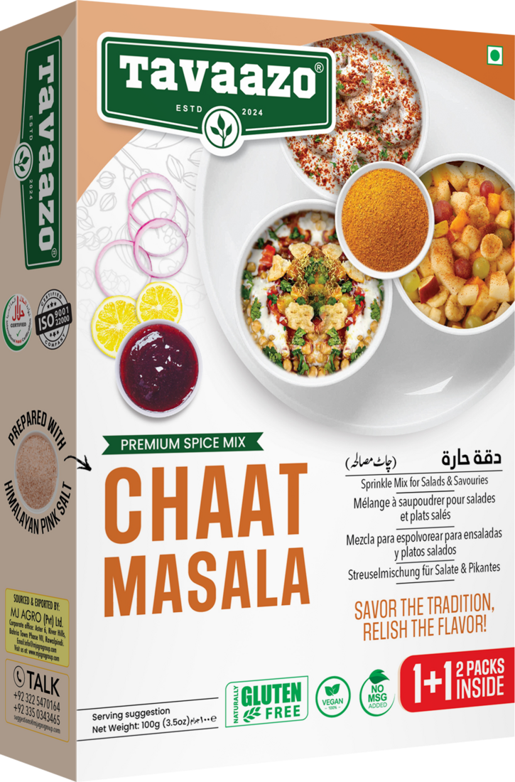 TAVAAZO Chaat Masala genuine pack
