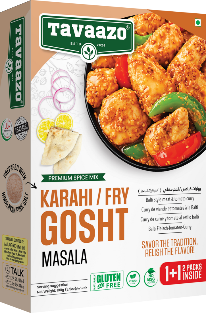 TAVAAZO Karahi / Fry Ghosht Masala genuine pack
