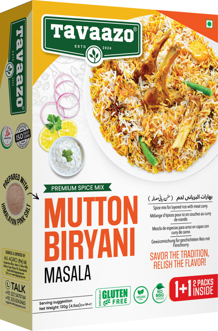 TAVAAZO Mutton Biryani Masala genuine pack