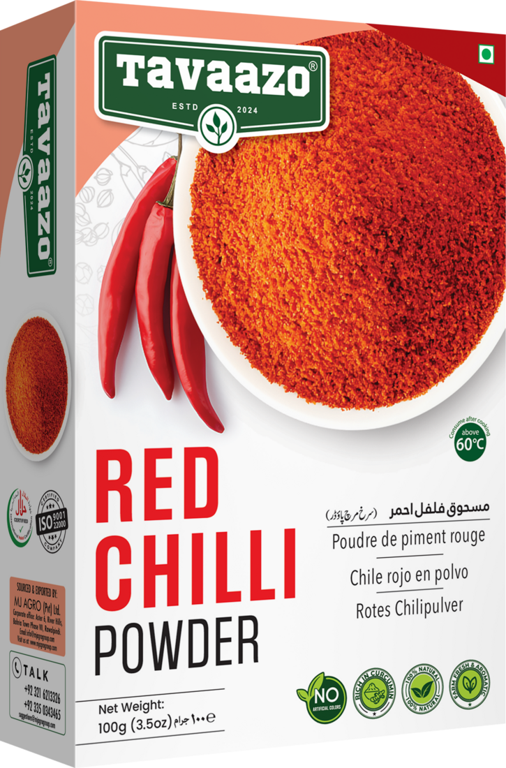 TAVAAZO Red Chilli Powder genuine pack
