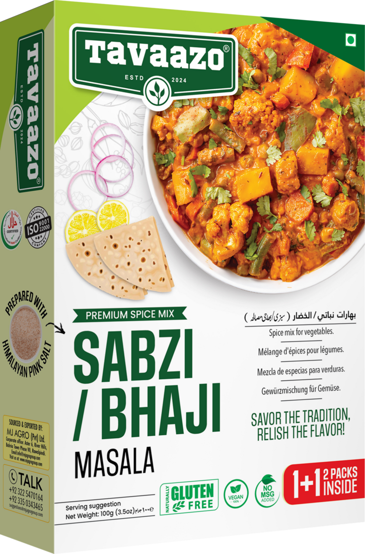 TAVAAZO Sabzi / Bhaji Masala genuine pack