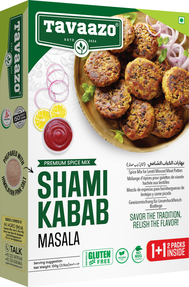 TAVAAZO Shami Kabab Masala genuine pack